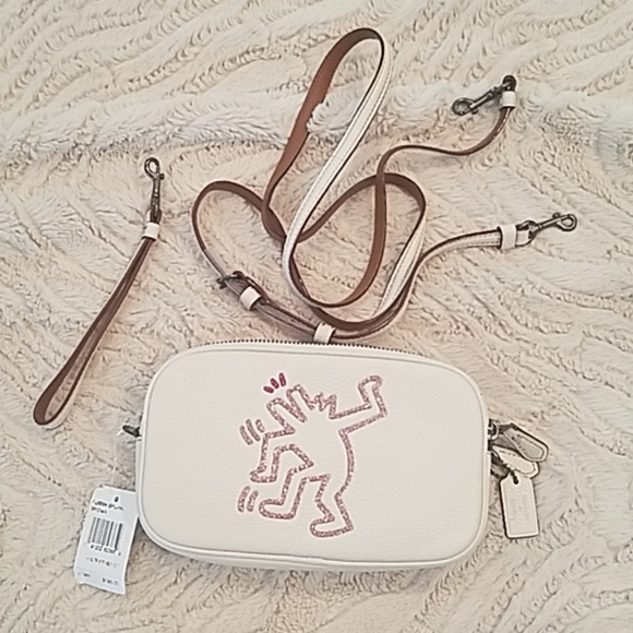 Coach Handbags - NWT COACH X Authentic Keith Haring crossbody bag